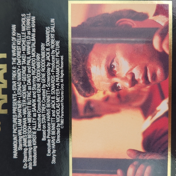 Star Trek II: The Wrath of Khan, Special Edition Collector's Series VHS 1986 - Picture 12 of 14